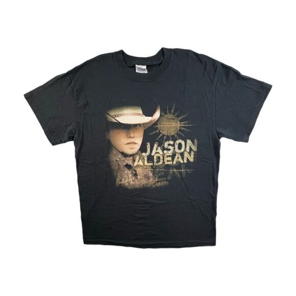 Vintage Y2K Jason Aldean Tour Tee - Picture 1 of 7